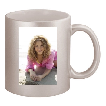 Shakira 11oz Metallic Silver Mug