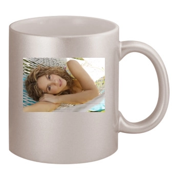 Shakira 11oz Metallic Silver Mug