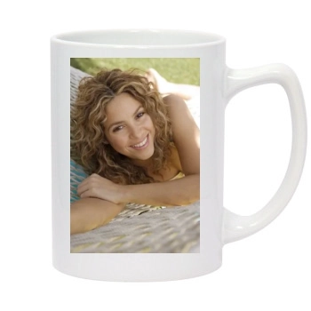 Shakira 14oz White Statesman Mug