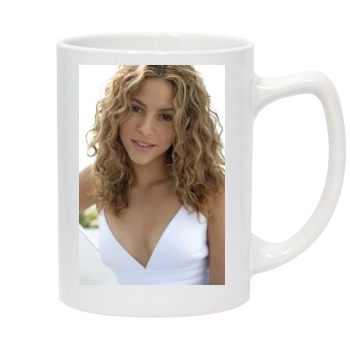 Shakira 14oz White Statesman Mug