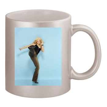 Shakira 11oz Metallic Silver Mug