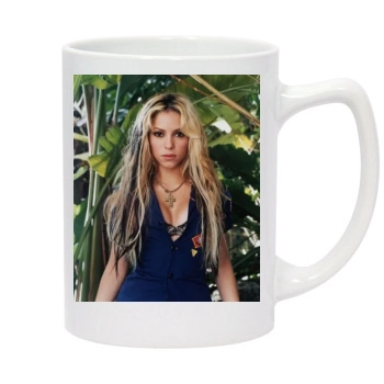 Shakira 14oz White Statesman Mug