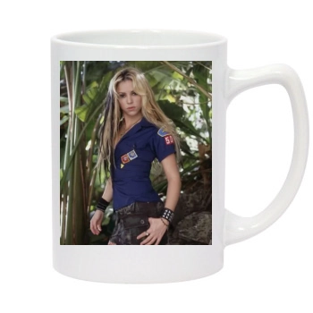 Shakira 14oz White Statesman Mug