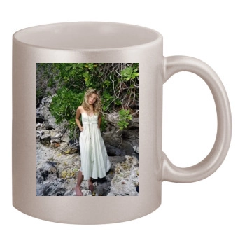 Shakira 11oz Metallic Silver Mug