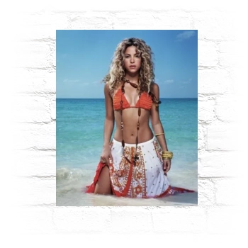 Shakira Metal Wall Art