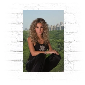 Shakira Metal Wall Art