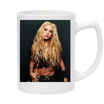 Shakira 14oz White Statesman Mug