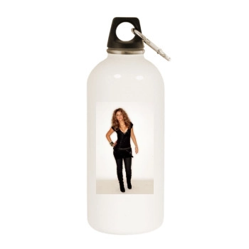 Shakira White Water Bottle With Carabiner