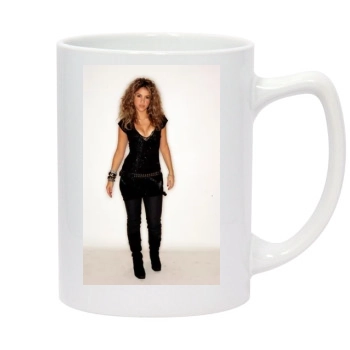 Shakira 14oz White Statesman Mug