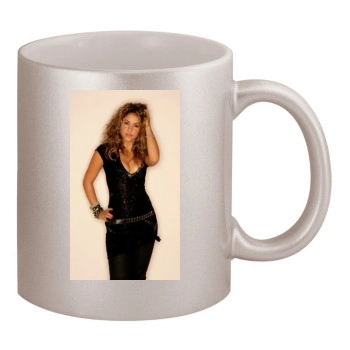 Shakira 11oz Metallic Silver Mug