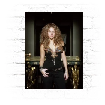 Shakira Metal Wall Art