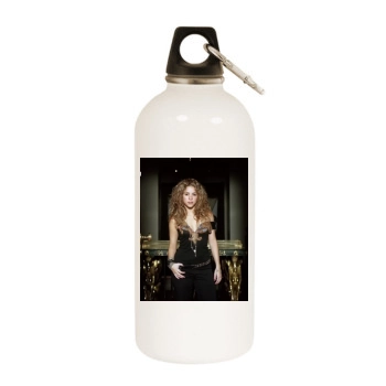 Shakira White Water Bottle With Carabiner