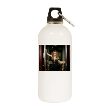 Shakira White Water Bottle With Carabiner