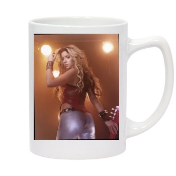 Shakira 14oz White Statesman Mug