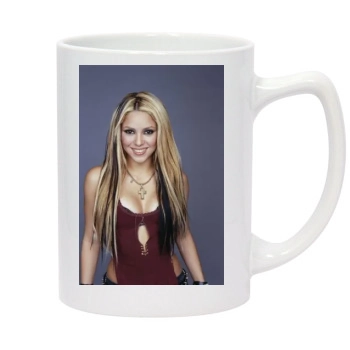 Shakira 14oz White Statesman Mug