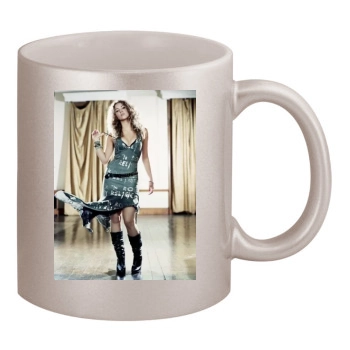 Shakira 11oz Metallic Silver Mug