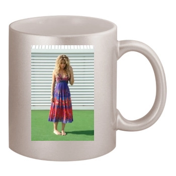 Shakira 11oz Metallic Silver Mug