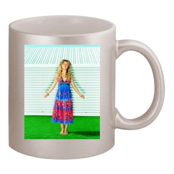 Shakira 11oz Metallic Silver Mug