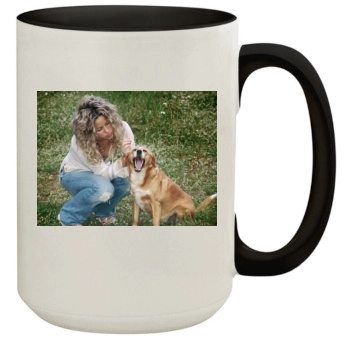 Shakira 15oz Colored Inner & Handle Mug