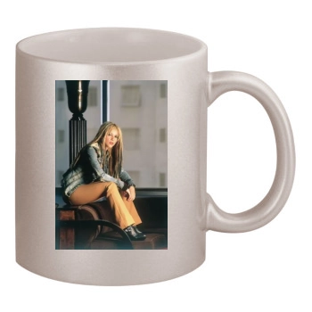 Shakira 11oz Metallic Silver Mug