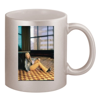 Shakira 11oz Metallic Silver Mug