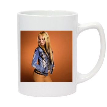 Shakira 14oz White Statesman Mug