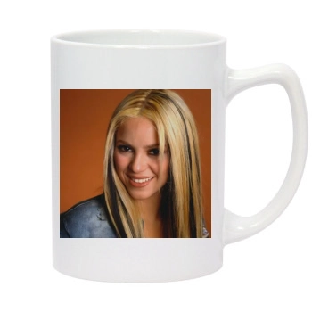 Shakira 14oz White Statesman Mug