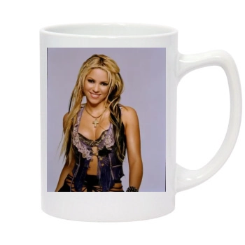 Shakira 14oz White Statesman Mug