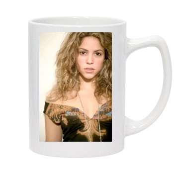 Shakira 14oz White Statesman Mug