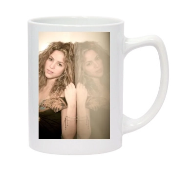 Shakira 14oz White Statesman Mug