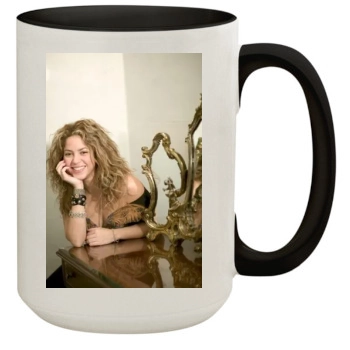 Shakira 15oz Colored Inner & Handle Mug