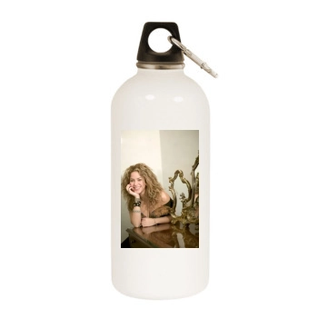 Shakira White Water Bottle With Carabiner