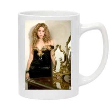 Shakira 14oz White Statesman Mug