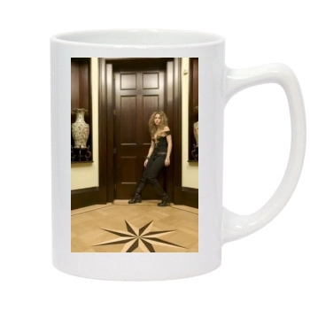 Shakira 14oz White Statesman Mug