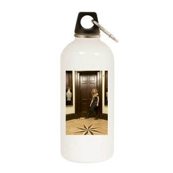 Shakira White Water Bottle With Carabiner