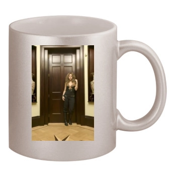 Shakira 11oz Metallic Silver Mug