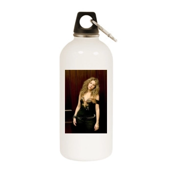 Shakira White Water Bottle With Carabiner