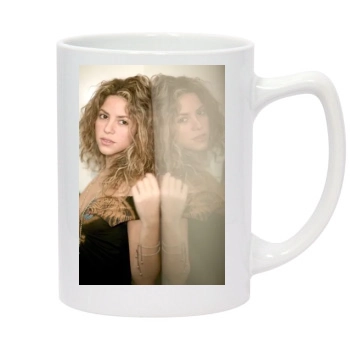 Shakira 14oz White Statesman Mug