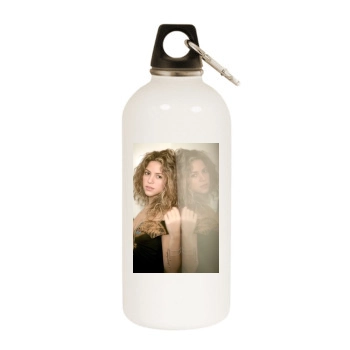 Shakira White Water Bottle With Carabiner