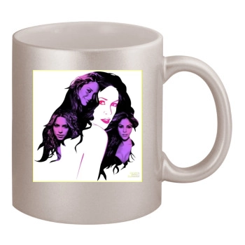 Shakira 11oz Metallic Silver Mug