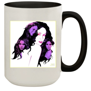 Shakira 15oz Colored Inner & Handle Mug