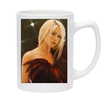 Shakira 14oz White Statesman Mug