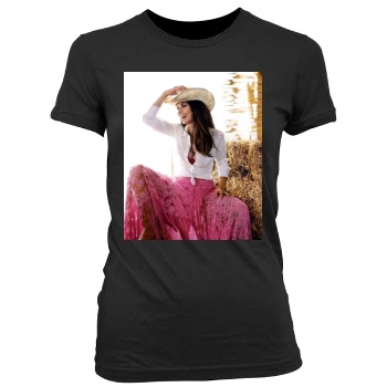 Shania Twain Women's Junior Cut Crewneck T-Shirt