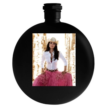 Shania Twain Round Flask