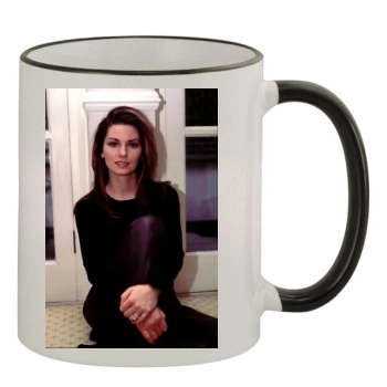 Shania Twain 11oz Colored Rim & Handle Mug