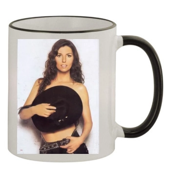 Shania Twain 11oz Colored Rim & Handle Mug