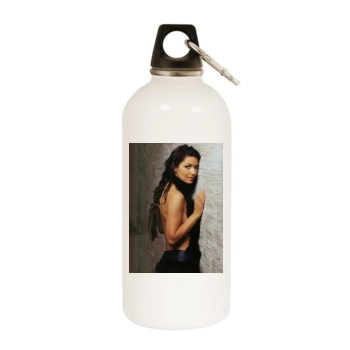 Shania Twain White Water Bottle With Carabiner