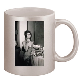 Shania Twain 11oz Metallic Silver Mug