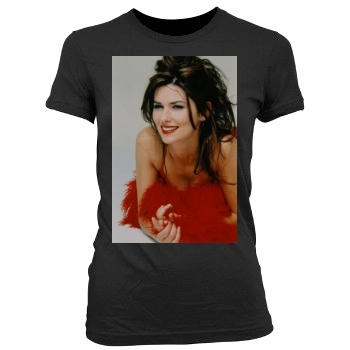 Shania Twain Women's Junior Cut Crewneck T-Shirt