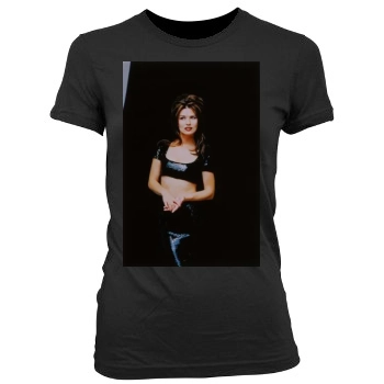 Shania Twain Women's Junior Cut Crewneck T-Shirt